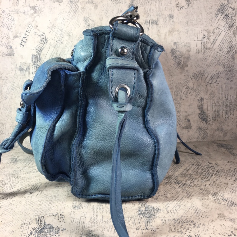 Vintage Johnny Was Leather Crossbody Bag - Picture 3 of 16